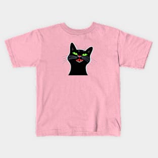 Cat Head Kids T-Shirt